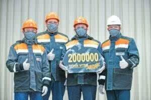 Горняки шахты "Распадская" добыли более 5 млн т угля с начала 2020 г.
