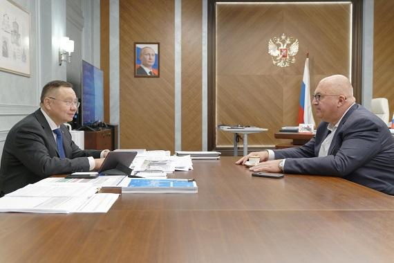 Глава Минстроя и генеральный директор Металлоинвеста обсудили увеличение применения металлопроката в строительстве
