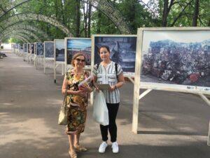 День металлурга - встреча с посетителями парка «Красная Пресня».