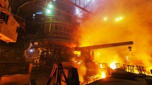 Производство стали в Китае в октябре упало на 23,3% к прошлому году